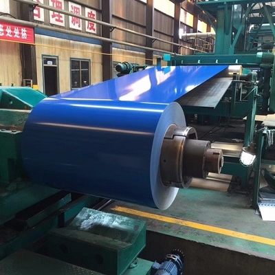 толщина PPGL 0.12mm Prepainted катушка Galvalume стальная для трудного толя