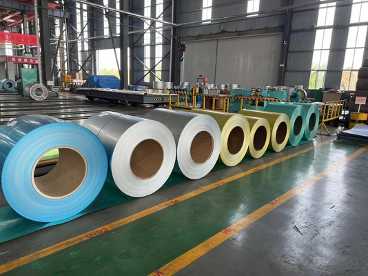 Покрытое PPGI гальванизировало стальную катушку на кусок 600 до 1250mm центрального отопления
