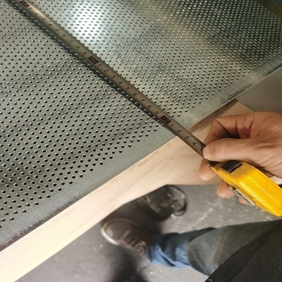 0.2mm до 1mm гальванизировало пефорированную плиту сетки металла для украшения