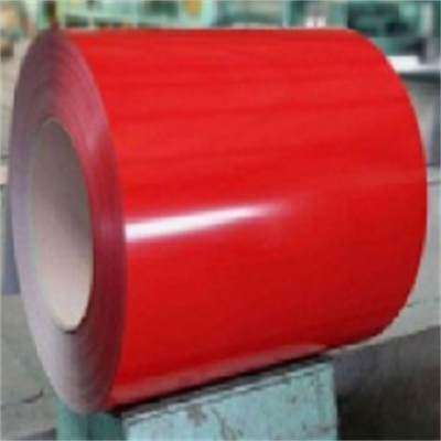 катушка Galvalume толщины 0.48mm красная Prepainted стальная для настилать крышу G550 AZ120