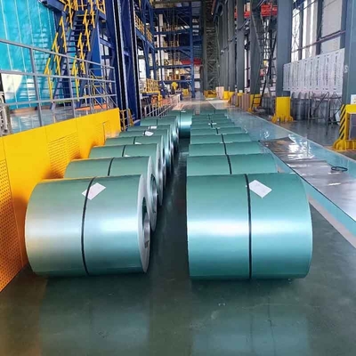 Синяя катушка из стали Galvalume 600 - 1500mm Az30 - Az150g/M2 12-30% Удлинение