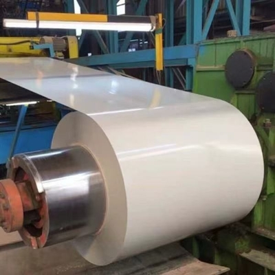 Стандартная катушка из стальной пластины Galvalume с покрытием цинком AZ30-AZ150g/m2 Хромированная поверхность