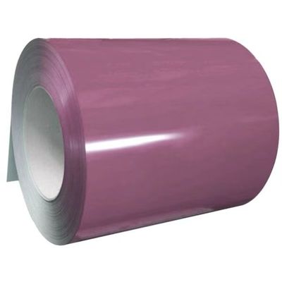 Z275 Предварительно окрашенная оцинкованная стальная катушка / листовая окраска покрытая цветным покрытием