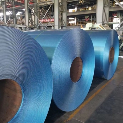 Прочная 55% Алю-Цинк Противопальцовая стальная катушка для строительства