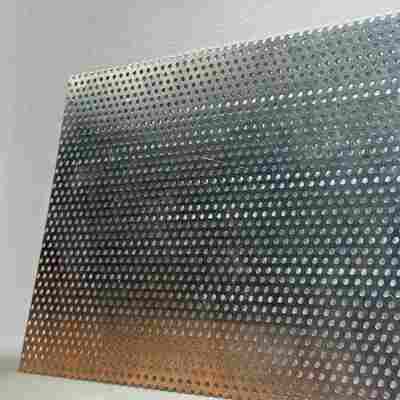 Lightweight Corrosion Resistant Aluminum Perforated Sheet Optional Color Coated