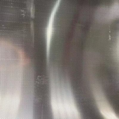 лист 0.5mmX1200mmX2400mm шестиугольный алюминиевый пефорированный