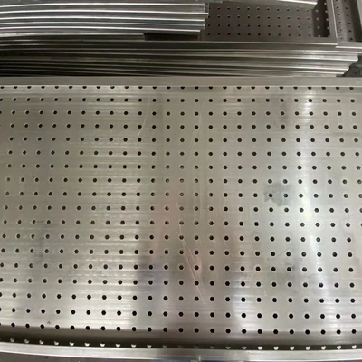 отверстие квадрата Pate толщины 1.0mm гальванизированное украшением прорезало алюминиевый лист