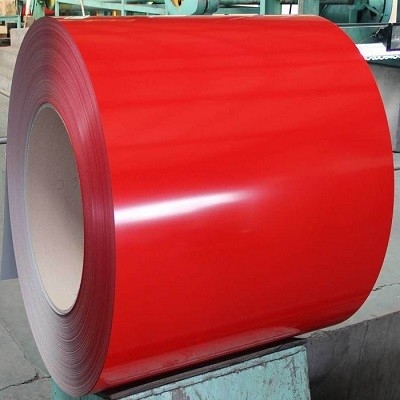 Красный цвет Prepainted катушка Galvalume стальная для настилать крышу SMP G550 AZ70 PE PVDF