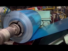 Холодно прокатаные катушки из стальной стали Galvalume/Srips G550 BORON ADDED SGLCC Blue AFP