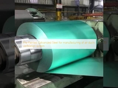 Предварительно окрашенная оцинкованная сталь для производства вентиляционных систем воздуховодов