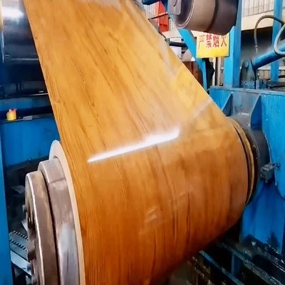 зерно 914mm деревянное Prepainted Galvalume стальная катушка для делать холодную прокладку сварила трубы